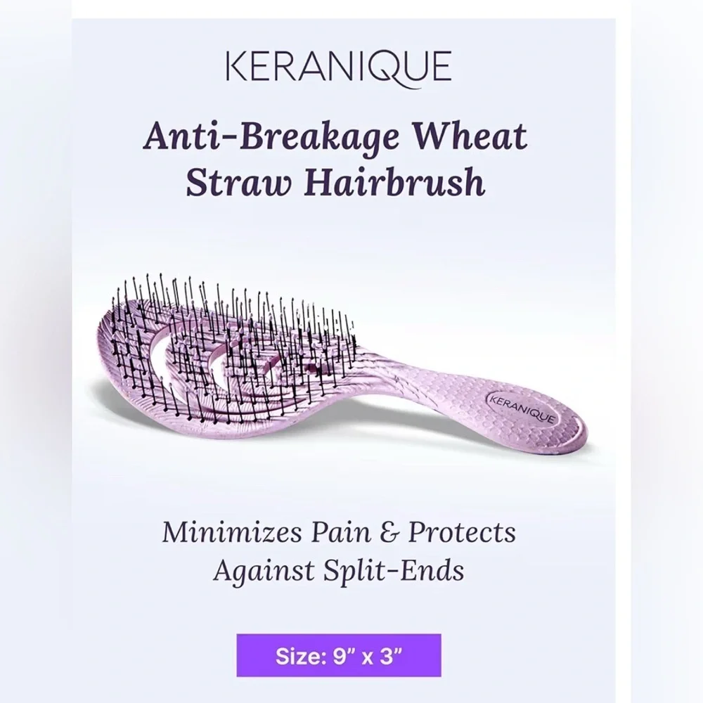 NWT Keranique| Keranique Detangling Hair Brush for all Hair Types